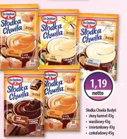 DUO-TES Dr. Oetker Słodka Chwila Budyń oferta