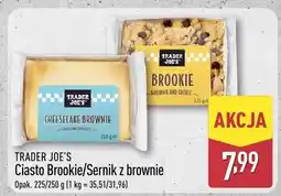 ALDI Ciastka Trader Joe's Ciasto Brookie/Sernik z brownie oferta