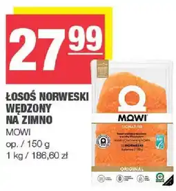 Spar Łosoś norweski wędzony na zimno Mowi oferta