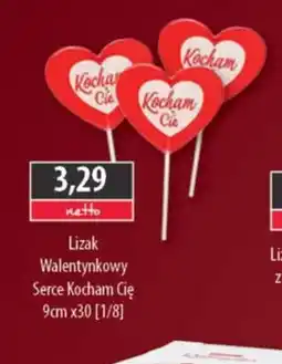 DUO-TES Lizak Walentynkowy Serce Kocham Cię oferta