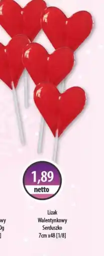 DUO-TES Lizak Walentynkowy Serduszko oferta