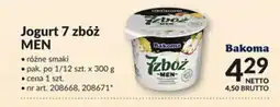 Makro Jogurt 7 zbóż MEN Bakoma oferta