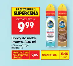 Biedronka Spray do mebli Pronto oferta