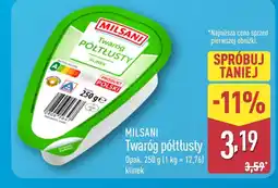 ALDI Twaróg Milsani oferta