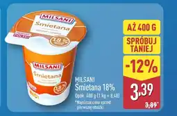 ALDI Śmietana Milsani oferta