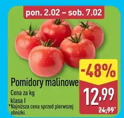 ALDI Pomidory oferta