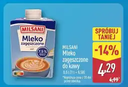 ALDI Mleko zagęszczone Milsani oferta