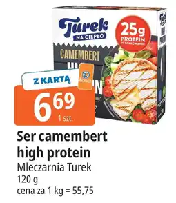 E.Leclerc Ser camembert high protein Mleczarnia Turek oferta