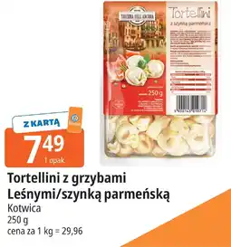 E.Leclerc Tortellini z grzybami Leśnymi/szynką parmeńską Kotwica oferta