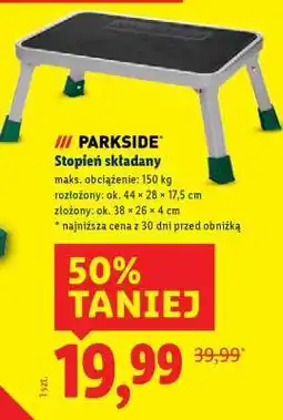 Lidl Parkside Stopień składany oferta