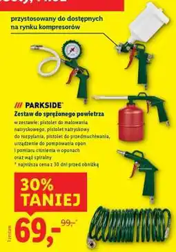 Lidl PARKSIDE Zestaw do sprężonego powietrza oferta