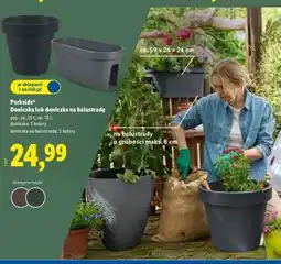 Lidl Parkside Doniczka lub doniczka na balustradę oferta