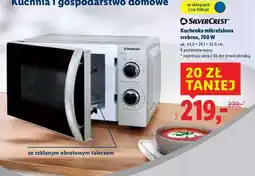 Lidl Kuchenka mikrofalowa srebrna, 700 W oferta