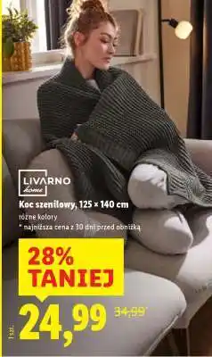 Lidl Koc szenilowy, 125 x 140 cm oferta