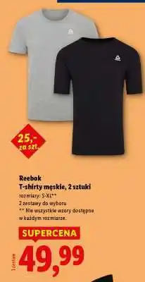 Lidl Reebok T-shirty męskie, 2 sztuki oferta