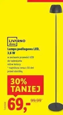 Lidl Lampa podłogowa LED, 3,6 W oferta