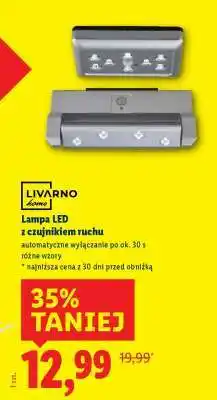 Lidl Lampa LED z czujnikiem ruchu oferta