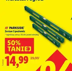 Lidl PARKSIDE Zestaw 3 poziomic oferta