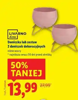 Lidl Doniczka lub zestaw 2 doniczek dekoracyjnych oferta