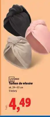 Lidl Turban do włosów oferta
