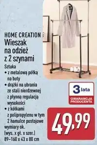ALDI HOME CREATION Wieszak na odzież z 2 szynami oferta