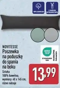 ALDI NOVITESSE Poszewka na poduszkę do spania na boku oferta