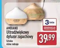 ALDI AMBIANO Ultradźwiękowy dyfuzor zapachowy oferta