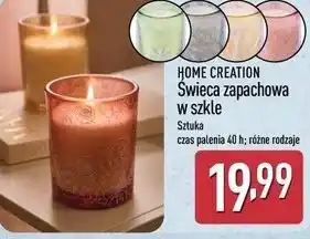 ALDI HOME CREATION Świeca zapachowa w szkle oferta