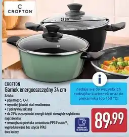ALDI CROFTON Garnek energooszczędny 24 cm oferta