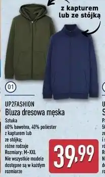ALDI UP2FASHION Bluza dresowa męska oferta