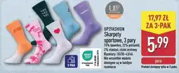 ALDI Skarpety sportowe, 3 pary oferta