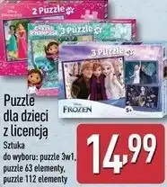 ALDI Puzzle dla dzieci z licencją oferta