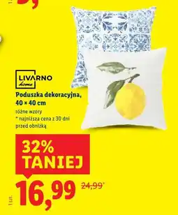 Lidl Poduszka dekoracyjna, 40 × 40 cm oferta