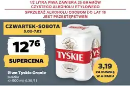 Netto Piwo Tyskie Gronie puszka (4x500 ml) oferta