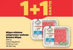 Netto Mięso mielone wieprzowo-wołowe Sztuka Mięsa oferta
