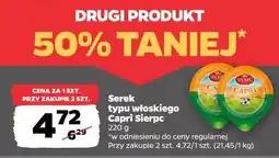 Netto Serek typu włoskiego Capri Sierpc oferta