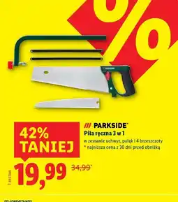 Lidl PARKSIDE Piła ręczna 3 w 1 oferta