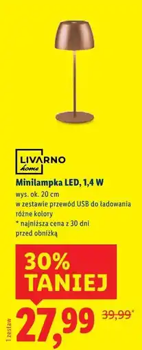 Lidl Minilampka LED, 1,4 W oferta