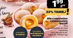 Netto Bite z nadzieniem cynamonowym Biscoff oferta