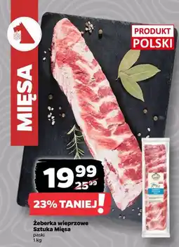 Netto Żeberka wieprzowe Sztuka Mięsa paski oferta