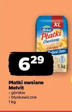 Netto Płatki owsiane Melvit oferta