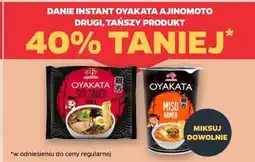 Netto Danie instant Oyakata Ajinomoto (różne rodzaje) - drugi tańszy produkt 40% taniej oferta