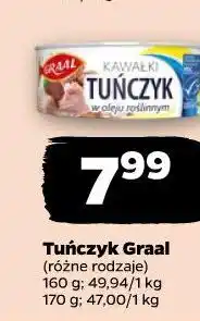 Netto Tuńczyk Graal (różne rodzaje) oferta