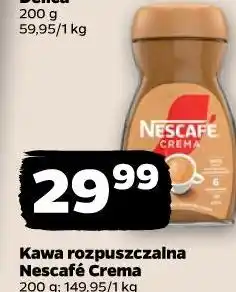 Netto Kawa rozpuszczalna Nescafé Crema oferta