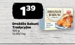 Netto Drożdże Babuni Tradycyjne oferta