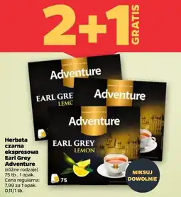 Netto Herbata czarna ekspresowa Earl Grey Adventure (różne rodzaje) 75 tb., 1 opak oferta