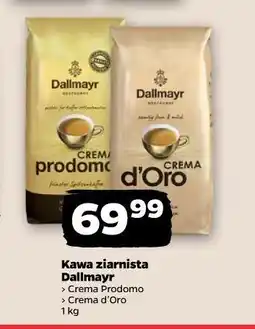 Netto Kawa ziarnista Dallmayr (Crema Prodomo, Crema d'Oro) oferta