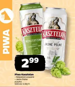 Netto Piwo Kasztelan (Niepasteryzowane, Jasne Pełne) oferta