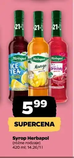 Netto Syrop Herbapol (różne rodzaje) oferta