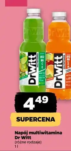 Netto Napój multiwitamina Dr Witt (różne rodzaje) oferta